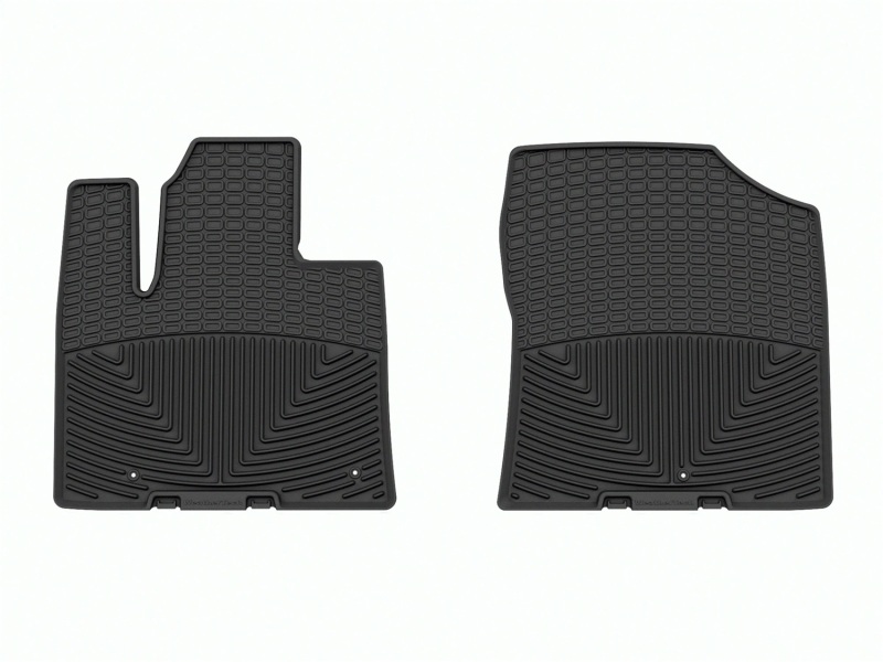 WT Rubber Mats - Front - Blk