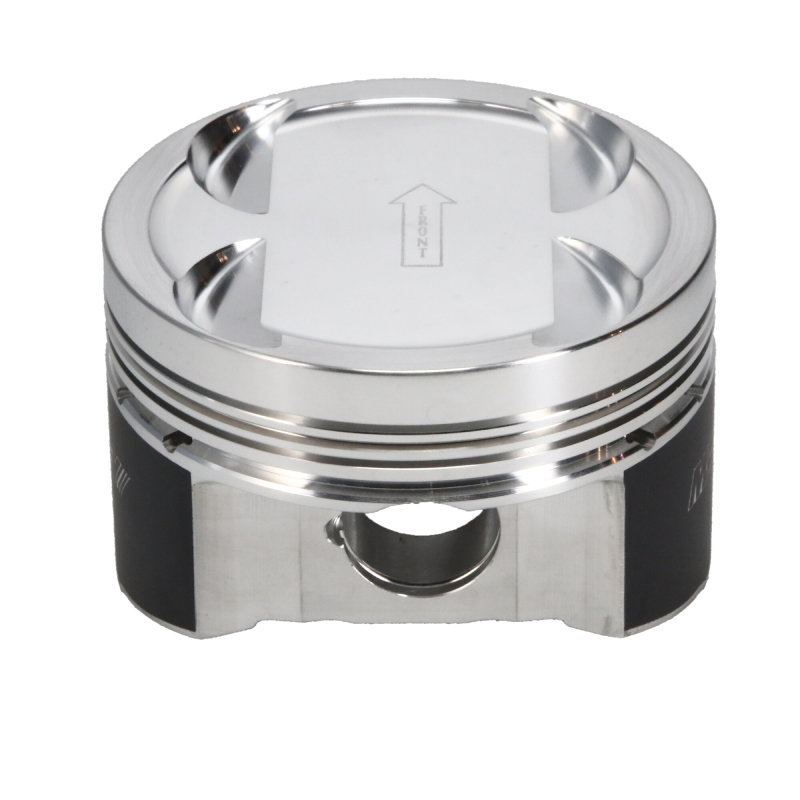 Manley 03-06 EVO VIII/IX 85.5mm-Bore +0.5mm Over Size-10.0/10.5 CR Dish Piston Set with Rings thumbnail 4