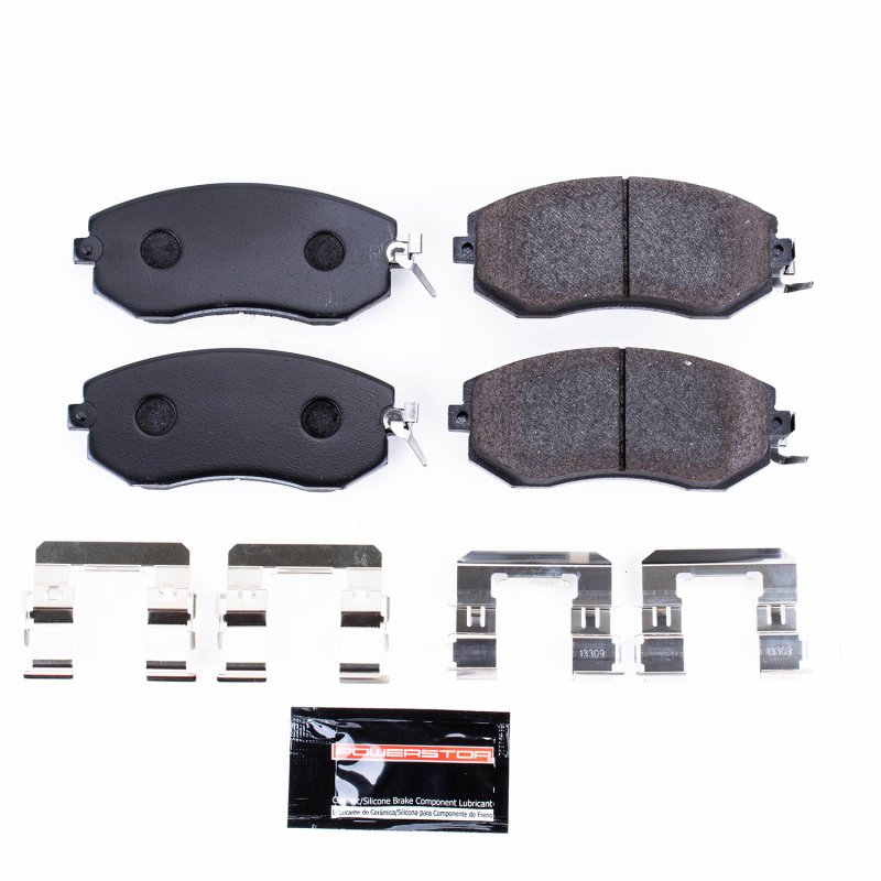 Power Stop 13-16 Scion FR-S Front Track Day Brake Pads thumbnail 2