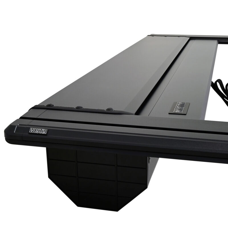Westin 16-23 Toyota Tacoma 5ft 5in Bed Manual Retractable Tonneau Cover - Black thumbnail 8