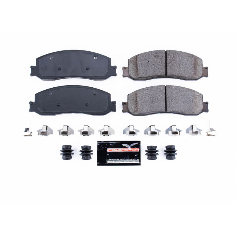 Power Stop 2012 Ford F-350 Super Duty Front Z23 Coated Kit w/Calipers (1x psbS4996, 1x psbZ23-1631, 2x psbAR85107EVC) thumbnail 3