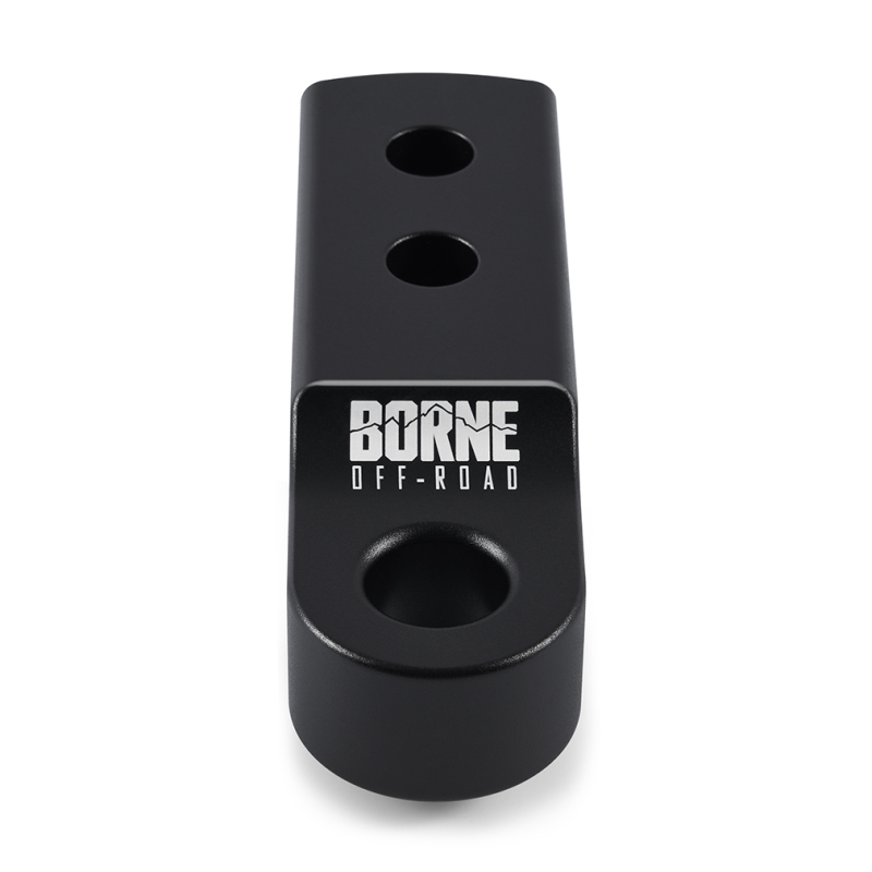 Borne Off-Road CNC Hitch Receiver Shackle 2in Black thumbnail 8