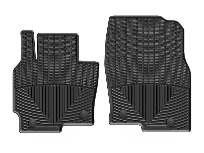 WT Rubber Mats - Front - Blk