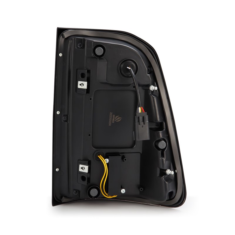 AlphaRex 19-21 Dodge Ram 1500 Luxx-Series LED Tail Lights Black w/Activ Light/Seq Signal thumbnail 4