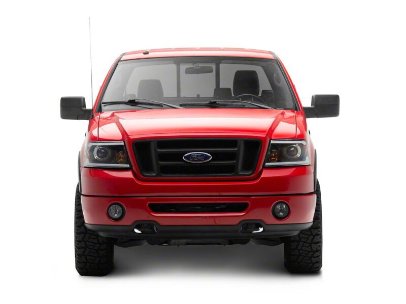 Raxiom 04-08 Ford F-150 Axial Series LED Proj Headlights/Seq LED Bar- Black- Clear Lens thumbnail 5