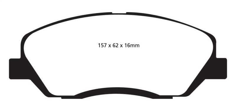 EBC S3 Brake Pad and Rotor Kit (1x ebcDP61783, 1x ebcGD7661) thumbnail 5