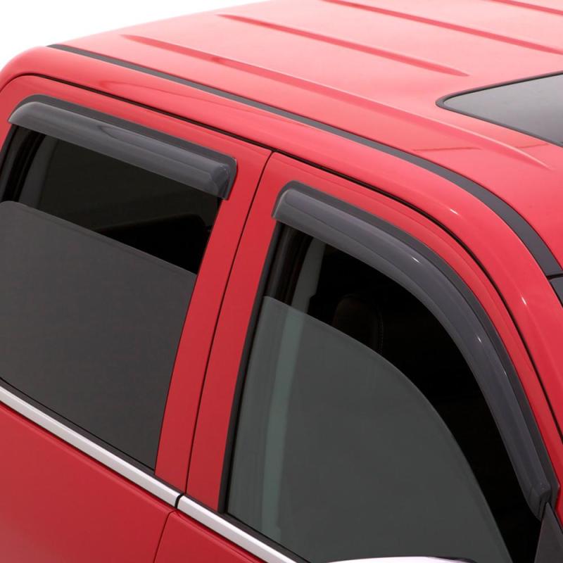 AVS 02-06 Cadillac Escalade Ventvisor Outside Mount Window Deflectors 4pc - Smoke thumbnail 6