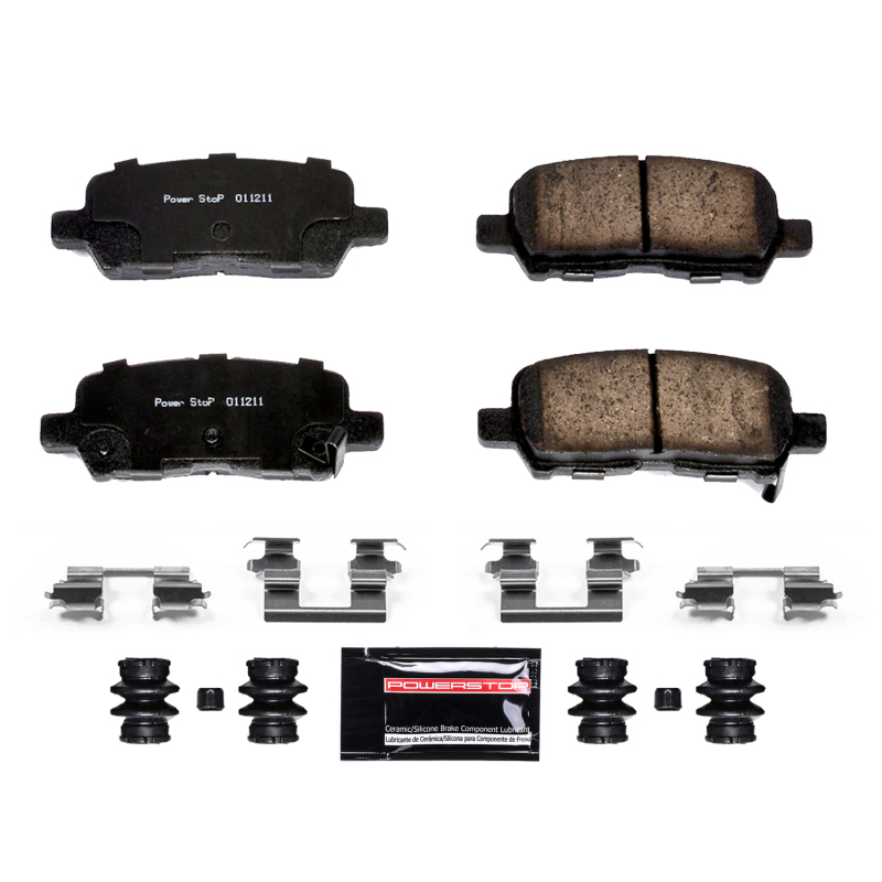 Power Stop 05-09 Buick Allure Rear Z23 Evolution Sport Brake Pads w/Hardware thumbnail 2