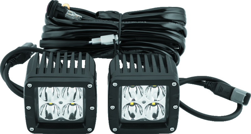 Quadboss Light Bars, Pods and Fog Lights 568906 QB PAIRED LED PODS SPOT thumbnail 5