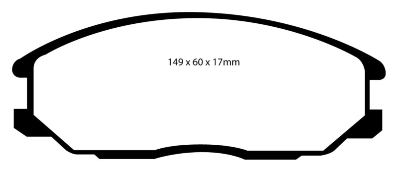 EBC S9 Brake Pad and Rotor Kit (1x ebcUSR7616, 1x ebcDP41332R) thumbnail 5