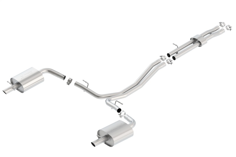 Borla 2016 Ford Explorer 3.5L EcoBoost Dual Split Rear Ext SS S-Type CB Exhaust (No Tips) thumbnail 4