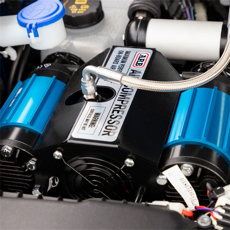 Ford Racing 21-24 Ford Bronco Under Hood Air Compressor Kit thumbnail 9
