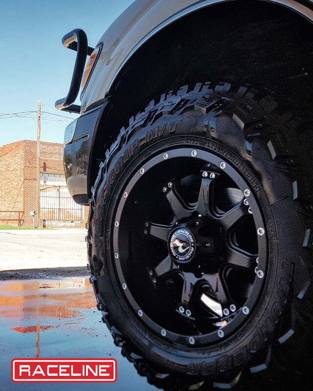 Raceline 991B Assault 17x9in / 8x165.1 BP / 18mm Offset / 125.2mm Bore - Satin Black Wheel thumbnail 4