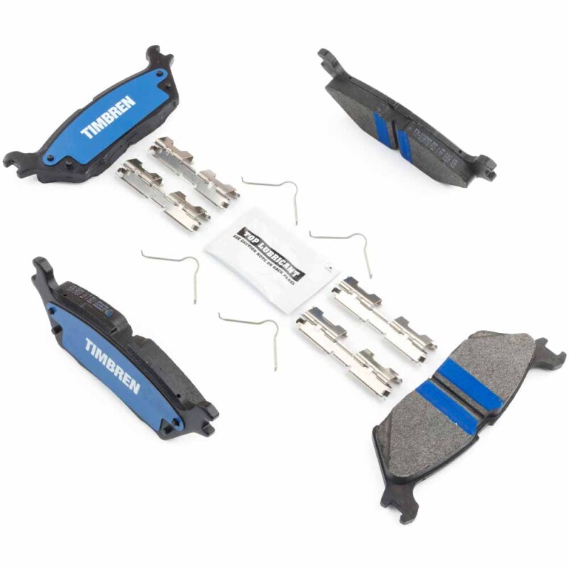 Timbren 22-24 Ford Expedition/Lincoln Navigator BES Severe Duty Semi-Metallic Brake Pads - Rear thumbnail 2
