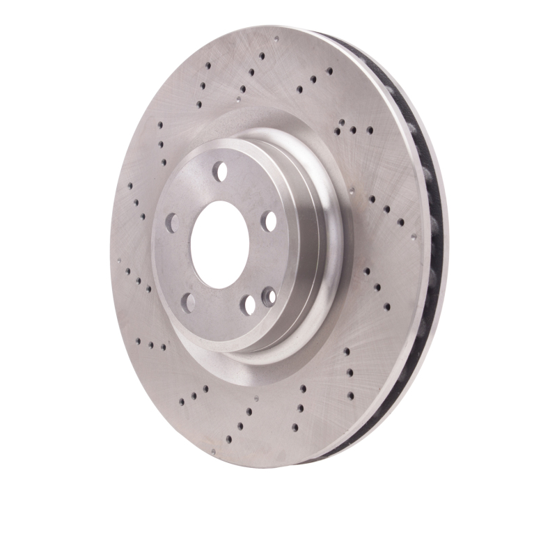 DFC 12-20 Mercedes-Benz SLK300 Front Drilled Brake Rotor thumbnail 2