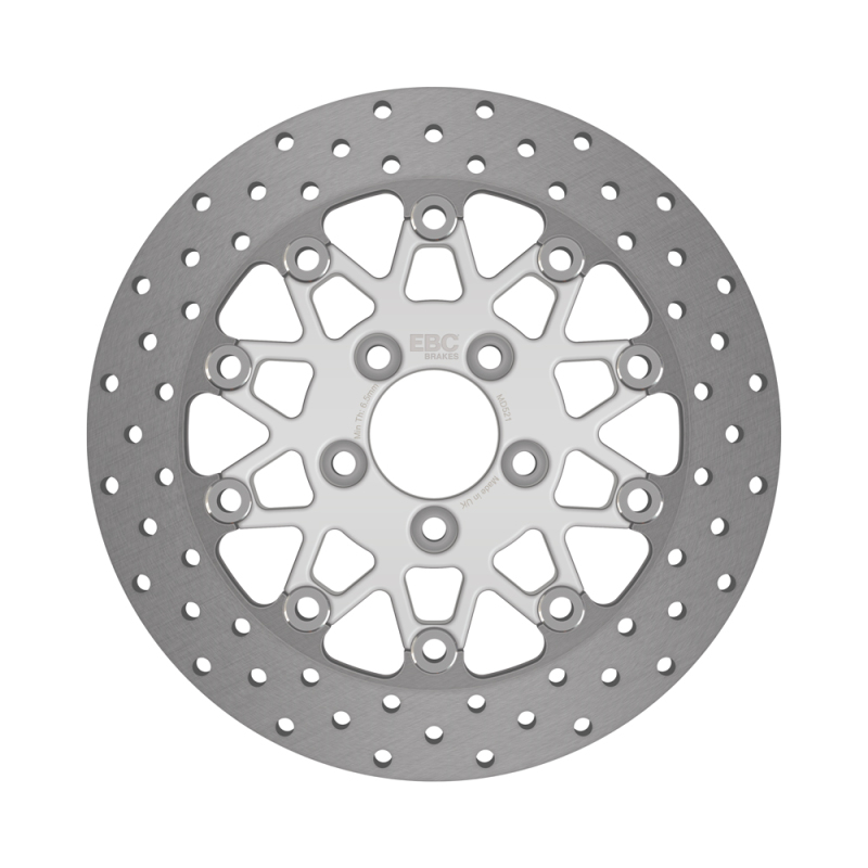 EBC 08-16 Harley-Davidson Touring FLHR Road King 96 Rear OE Replacement Floating Disc Conversion