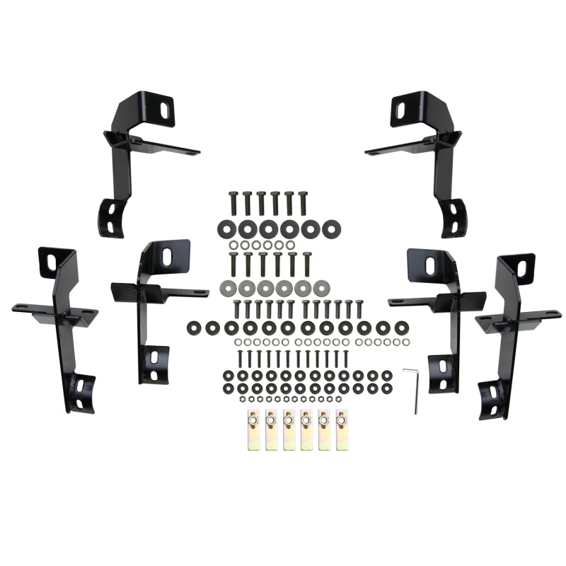 Westin 2007-2017 Jeep Wrangler Unlimited 4dr E-Series 3 Nerf Step Bars - Black thumbnail 9