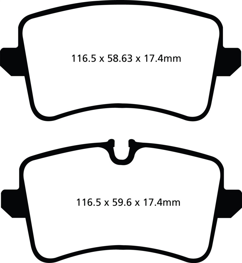 EBC S2 Brake Pad and Rotor Kit (1x ebcDP22082, 1x ebcUSR1848) thumbnail 2