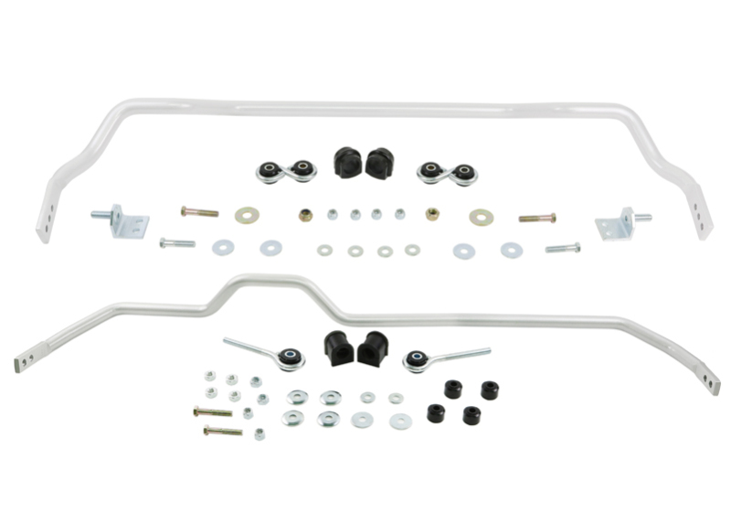 Whiteline Sway Bar Kit 27mm Front 22mm Rear Adjustable Complete Handling Upgrade