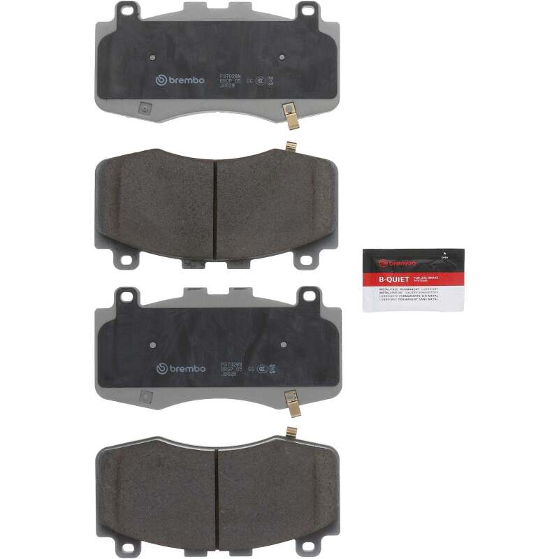 Brembo OE 21-24 Dodge Durango/19-21 Jeep Grand Cherokee PRIME Ceramic Brake Pad - Front thumbnail 2