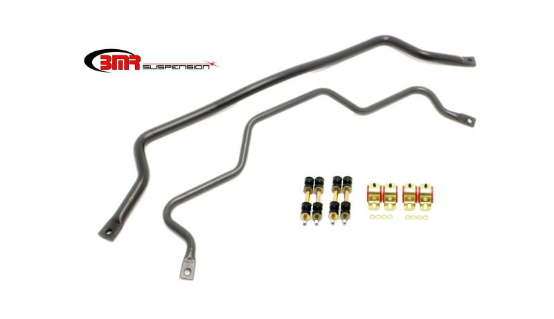 Sway Bar Kit With Bushings, Front (SB001) And Rear (SB003)