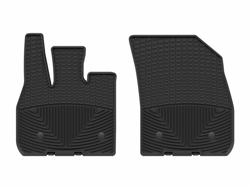 WT Rubber Mats - Front - Blk