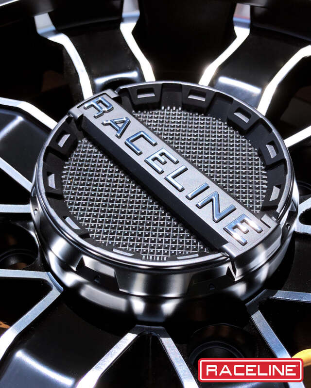 Raceline A71MB Mamba 14x6in/4x137 BP/40mm Offset/110.18mm Bore - Black & Machined Beadlock Wheel thumbnail 4