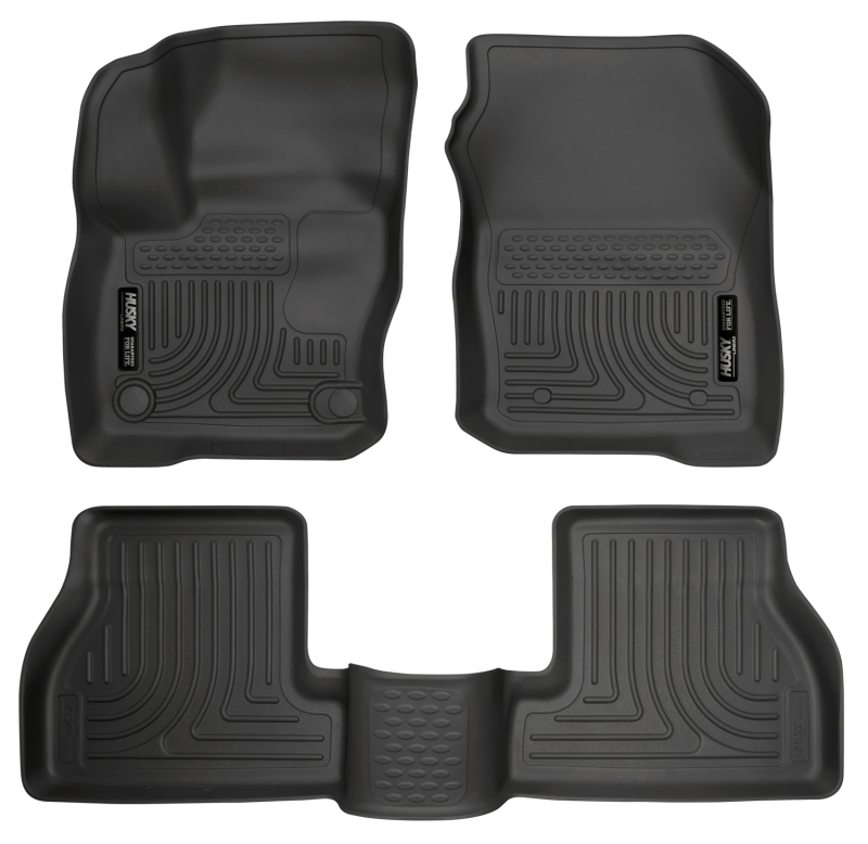 Husky Liners Weatherbeater 2016 Ford Focus RS Front & 2nd Seat Floor Liners - Black thumbnail 3