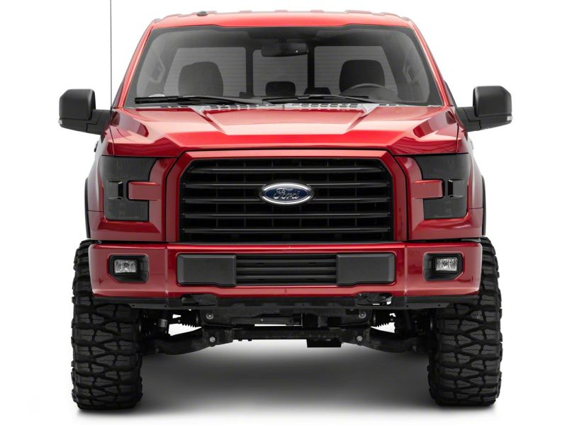 Raxiom 15-17 Ford F-150 Axial OEM Style Rep Headlights- Chrome Housing- Smoked Lens thumbnail 6