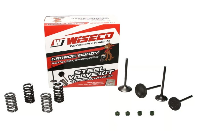 Wiseco Piston Garage Buddy Steel Valve Kits for 2002-2006 CRF450R - SVKB1403 Valves, Kits, Intake and Exhaust, Stock Head Size, use on Honda®, Kit thumbnail 4