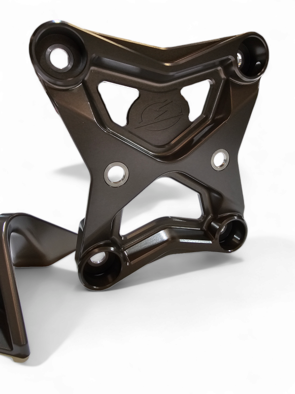 Elektric Offroad 2017-2021 Can Am X3 Maverick Volt Radius Rod Plate Anodized Gun Metal