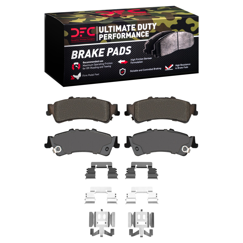 DFC Ultimate Duty Performance Brake Pads and Hardware Kit
