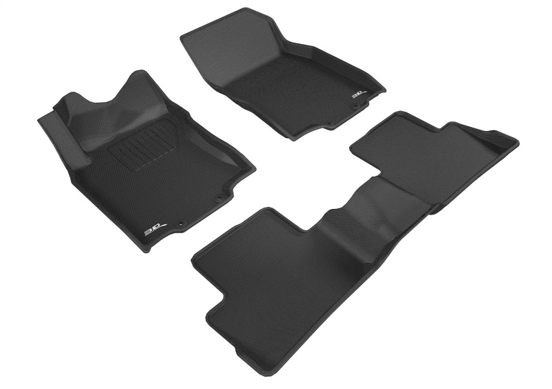 3D MAXpider 17-22 Nissan Rogue Sport Kagu Black Full Set thumbnail 2