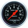 Autometer Sport-Comp 52mm 0-1600 Deg F Electronic EGT Gauge Kit thumbnail 6