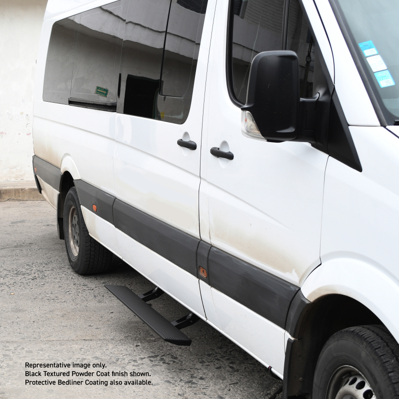 RealTruck 13-18 Mercedes-Benz Sprinter 25/3500 Van 3dr VoltStep Electric Running Board Kit - Tex Blk thumbnail 9