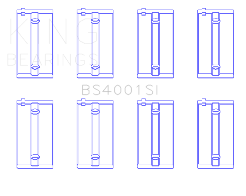 King Engine Bearings Toyota 2Az-Fe (Size +0.25mm) Balance Shaft thumbnail 4