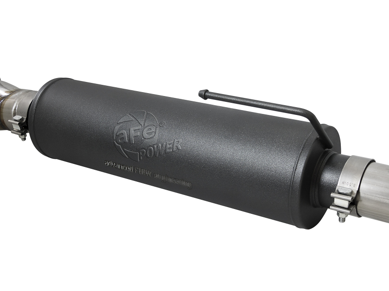 aFe MACH Force-XP Cat-Back Exhaust w/ Dual Hi-Tuck Pol Tips 17-18 Ford F-150 Raptor V6-3.5L thumbnail 9