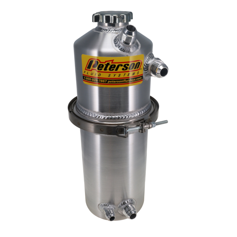 Peterson Fluid Systems Oil Tank 2 Gallon Single In Male