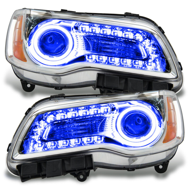 Oracle 11-14 Chrysler 300C SMD HL - Chrome - NON HID - DRL - w/ 2.0 Controller