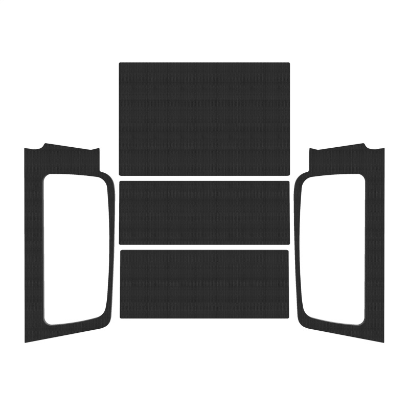 DEI 04-06 Jeep Wrangler LJ Unlimited Headliner Complete Kit - Black
Sound Dampening Kit
