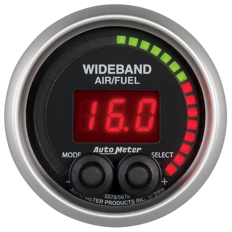 Autometer Elite 52mm Wideband Air/Fuel Ratio PRO Kit thumbnail 4
