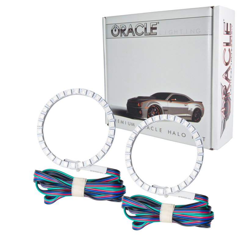Oracle Nissan Frontier 01-04 LED Fog Halo Kit - ColorSHIFT thumbnail 4
