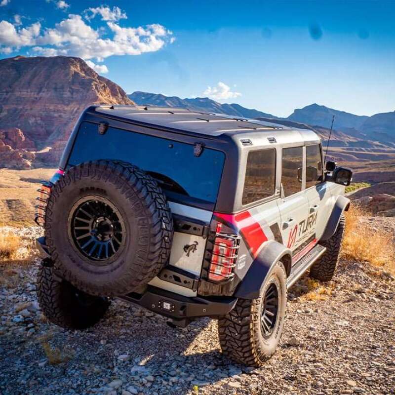 Turn Offroad 2021+ Ford Bronco Hard Top (4 Door) Black/Black Foam Headliner/Wiper & Defrost