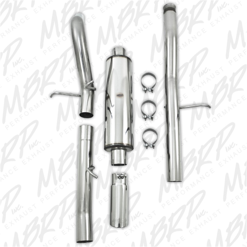 MBRP 2009 Chev/GMC Yukon XL/Avalanche 5.3/6.0 L Cat Back Single Side thumbnail 7