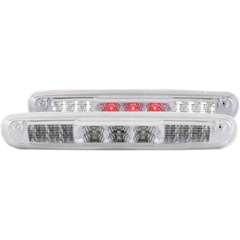 ANZO 2007-2013 Chevrolet Silverado 1500 LED 3rd Brake Light Chrome B - Series thumbnail 5