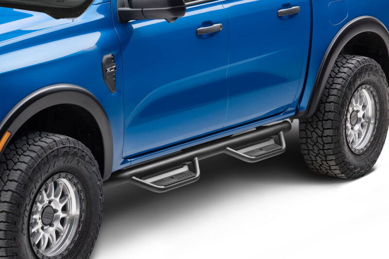N-Fab Podium LG 2019 Ford Ranger Crew Cab All Beds - Tex. Black - Cab Length - 3in thumbnail 5