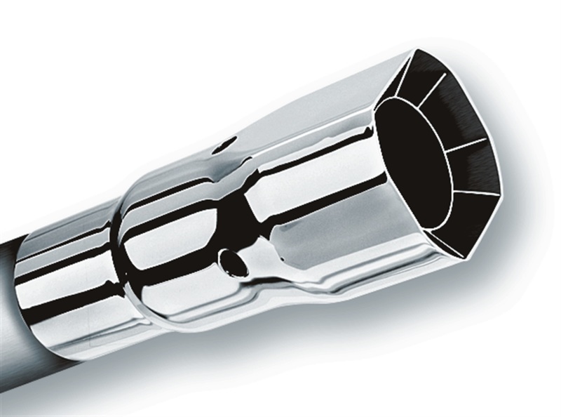 Borla Universal Polished Tip Single Square Intercooled (inlet 2 1/4in. Outlet 2 1/2 x 2 3/4in) *NO R thumbnail 6