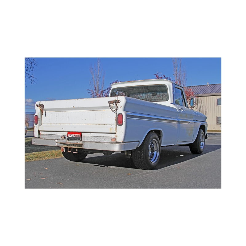 Flowmaster 63-66 GM C10 American Thunder SS Crossmember-Back Exhaust System thumbnail 2