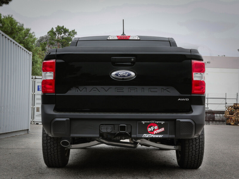 aFe 22-23 Ford Maverick EcoBoost L4 2.0L(t) Vulcan Series 2-1/2in 304 SS Cat-Back w/ Black Tip thumbnail 7