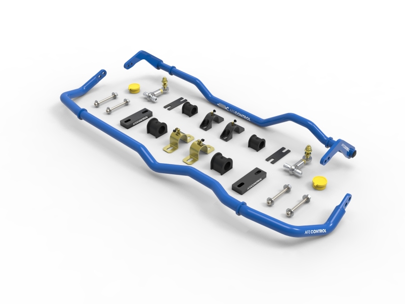 aFe 15-19 Volkswagen Golf R (MK7) L4-2.0L (t) CONTROL Series Sway Bar Set - Blue thumbnail 2